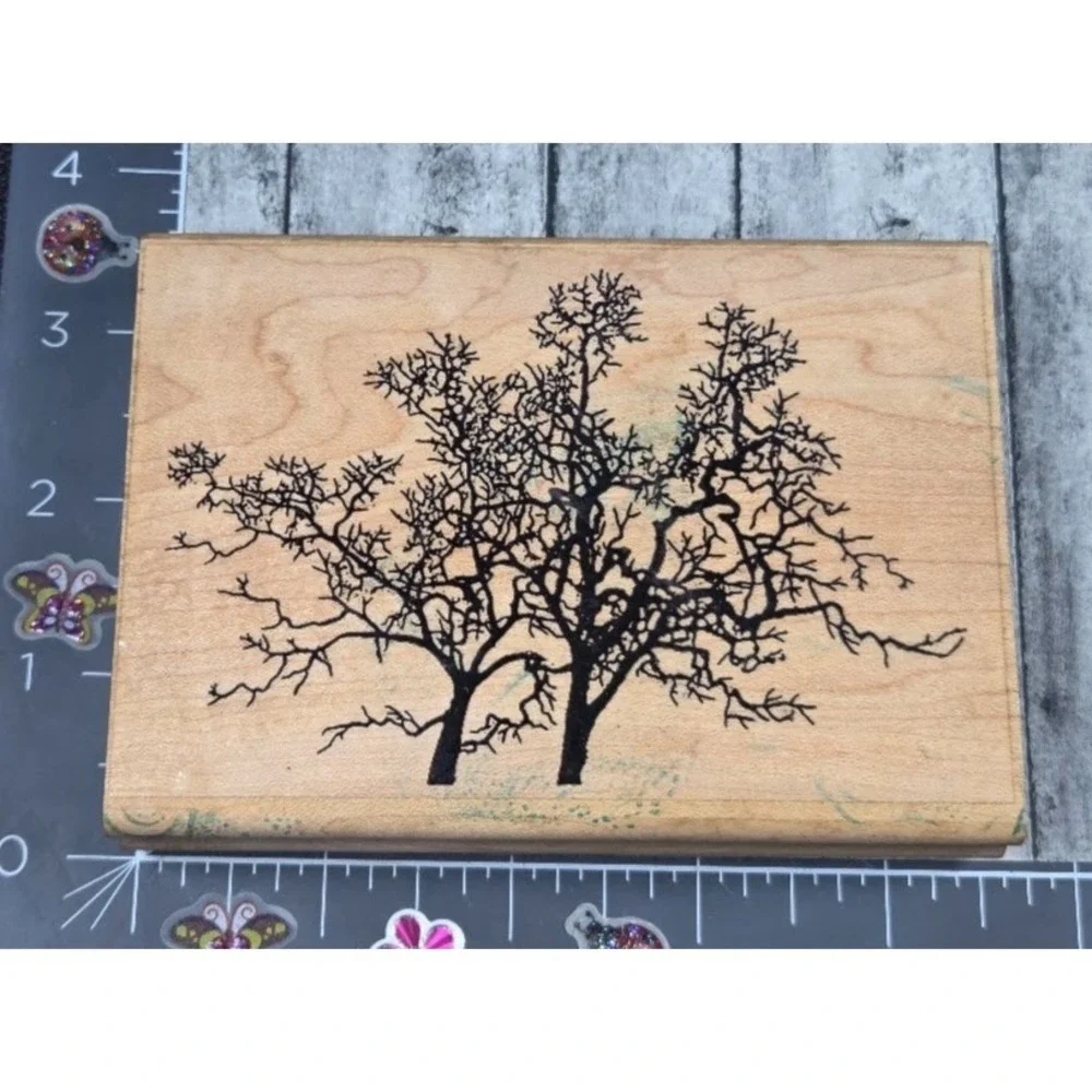 Stampscapes Large Oak Tree 179G 3.25X4.5